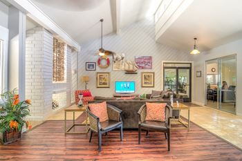 Large clubhouse with entertainment kitchen